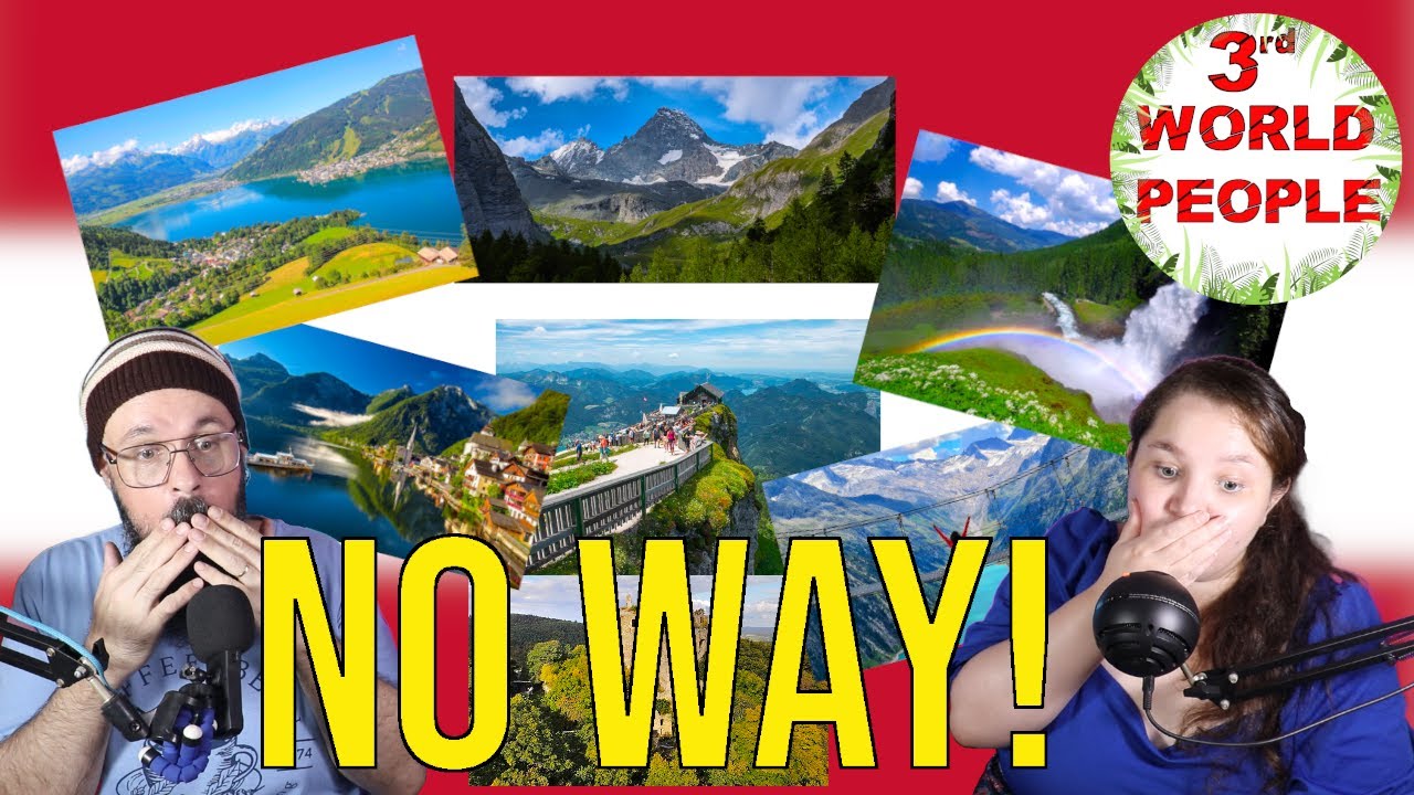 3rd WORLD PEOPLE SEEING AUSTRIA FOR THE FIRST TIME | AUSTRIA REACTION