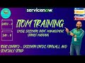 CIS - Discovery || Batch 4 || Day 9 || Discovery Creds, Firewall & Schedule Setup #itom #servicenow