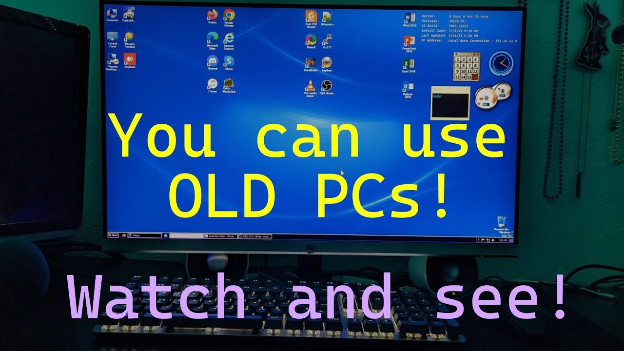 Old computers can STILL be used! - YouTube