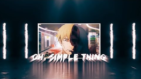 Nanami Typography Edit/AMV | Somewhere Only We Know - Keane