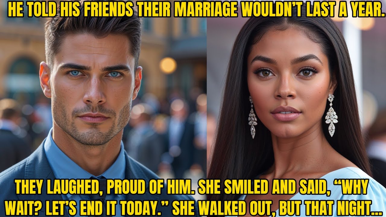 Billionaire Husband Mocked Their Marriage at a Luxury Dinner – She Walked Out and Built an Empire