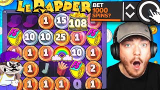 Download lagu I DID 1000 SPINS ON LE RAPPER!
