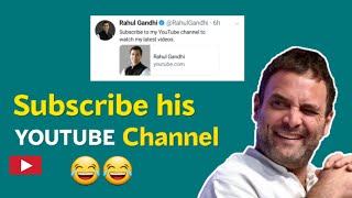 Congress party ex-president rahul gandi is doing cheap politics on
migrent workers by making such type of video. and again he prove that
how bigest loser ...