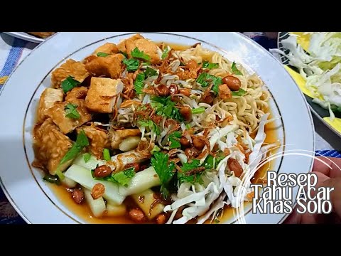 Resep Tahu Acar Jawa