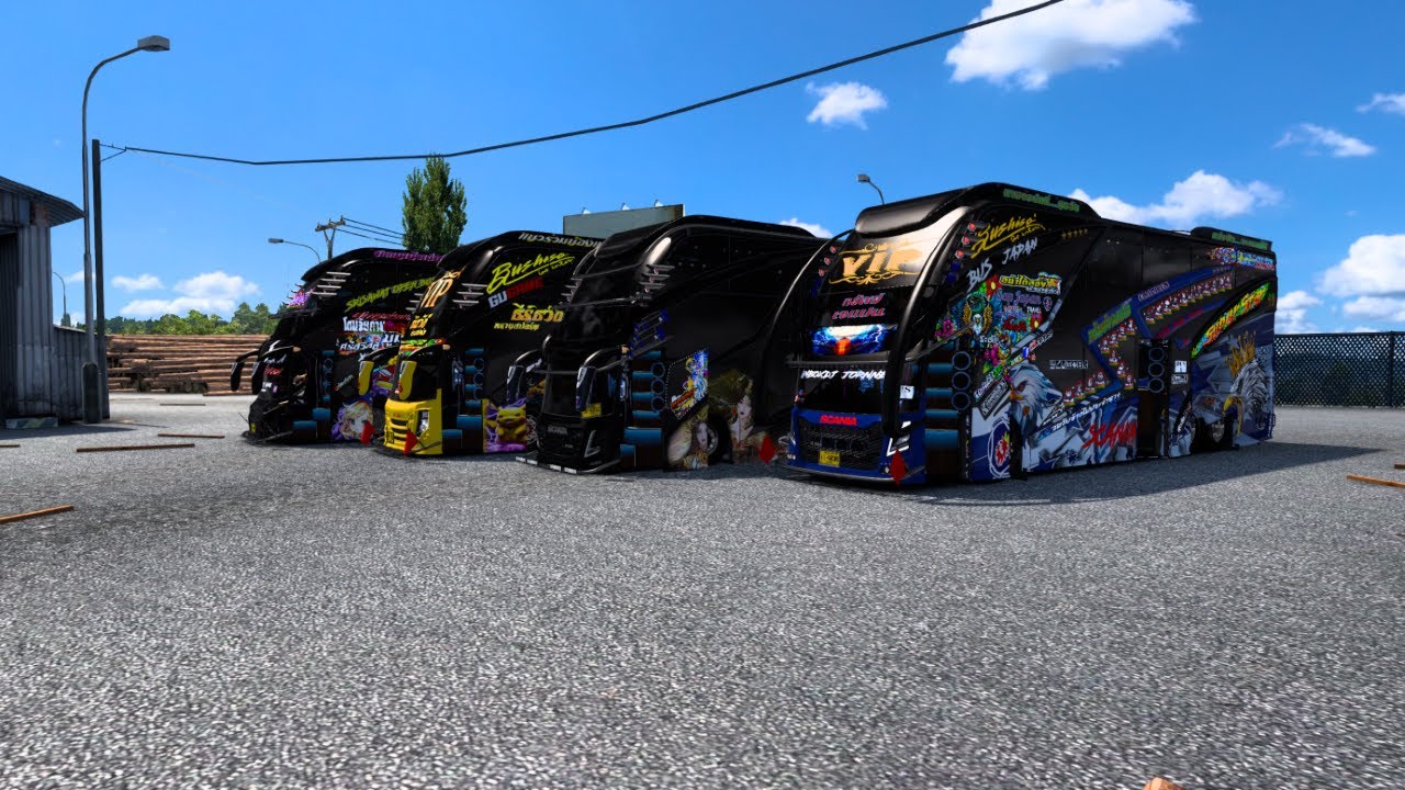 Ep. 31 ทริปส่งสาวโรงงานที่โรงไม้#airskyline888 #ets2