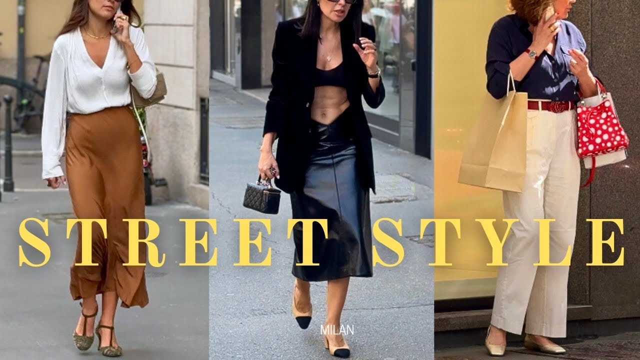 Milan’s Unique Street Style•Summer 2024 Fashion Trends & Unforgettable Outfits•Italian Fashion