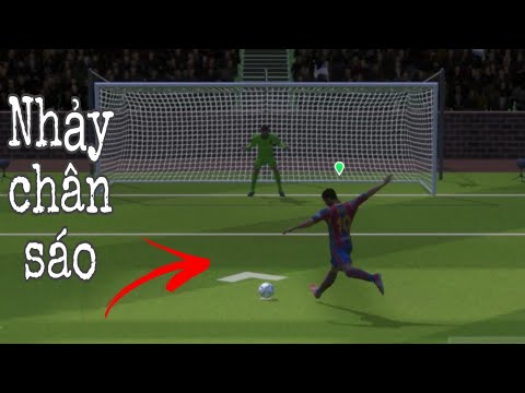 Cách đá penalty nhảy chân sáo trong DLS21(đá penalty lừa máy và đá online trong dream league soccer)