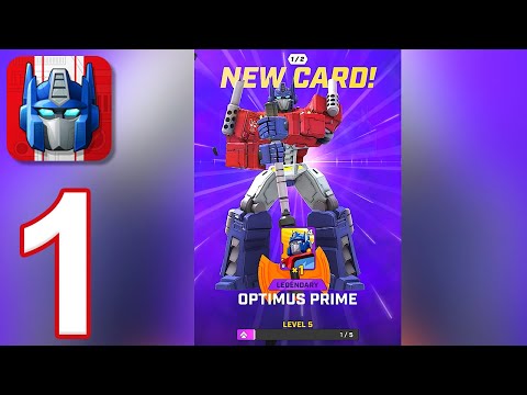 TRANSFORMERS: Tactical Arena - Gameplay Walkthrough Part 1 - Tutorial (iOS)