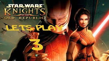 Lets Play Star Wars KotOR Part 3 Exploring Taris