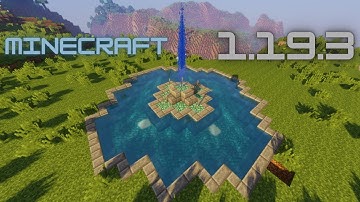 How To Build Dancing Water Fountain in Minecraft 1.19