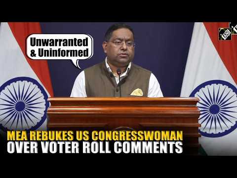 MEA hits back at US Congresswoman Pramila Jayapal over her remark on India’s voter rolls