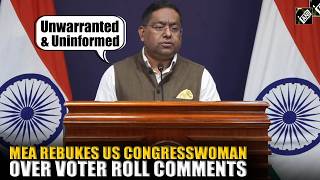 MEA hits back at US Congresswoman Pramila Jayapal over her remark on India’s voter rolls