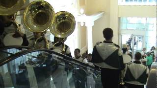 Ohio University Marching 110 - Baker Center - Tubas and Drum Line