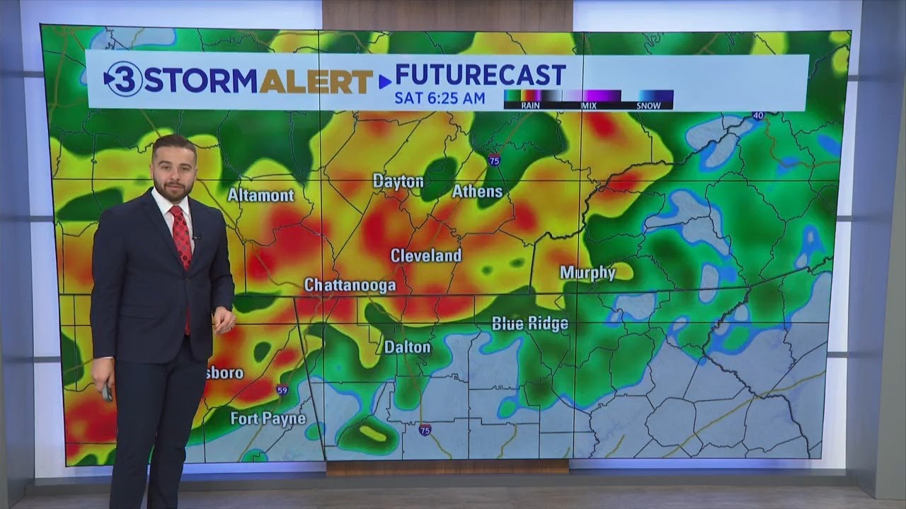 Clay Smith's midday weather
