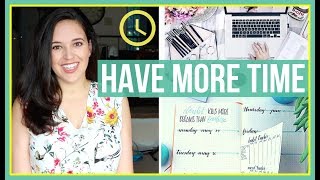 Top Time Saving Tips - How To Have More Time