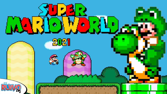 Super Mario World 2022 Uma Aventura Gamer no Super Nintendo 