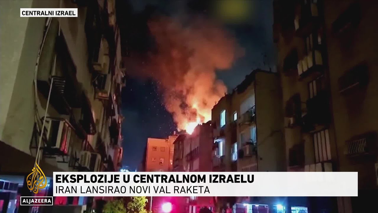 تعرض منشأة نووية في أصفهان لهجوم، وانفجارات في وسط إسرائيل