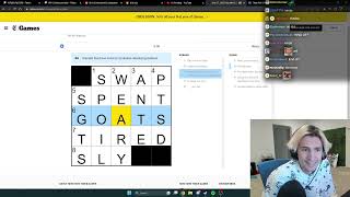 xQc Plays WORD GAMES screenshot 1