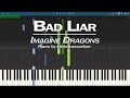 Imagine Dragons - Bad Liar (Piano Cover) Synthesia Tutorial by LittleTranscriber