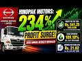 HINO Financial Results 18-06-26 اچھا رہا رزلٹ 