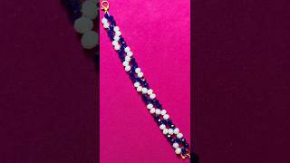 Like a beautiful cute Bead Bracelet, #shortvideo #claybracelet #stonebeads #beads #diy