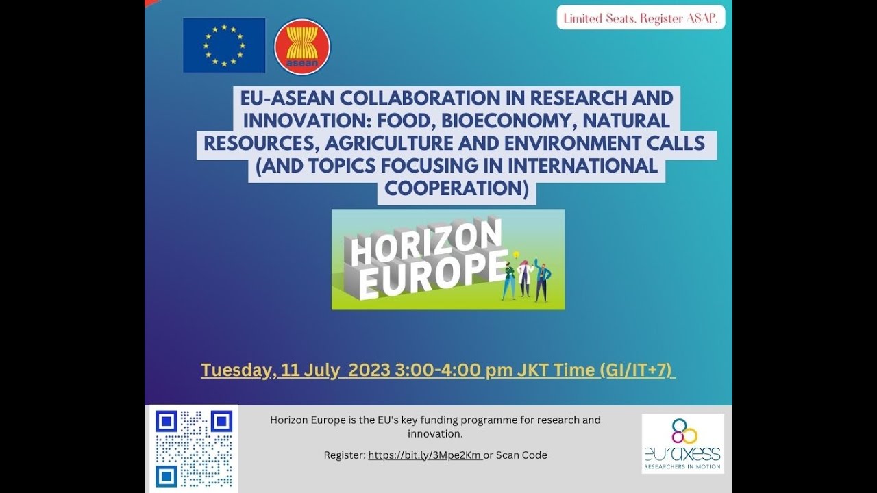 EU-ASEAN Collab in R&I: Opportunities in Food Science, Bioeconomy ...