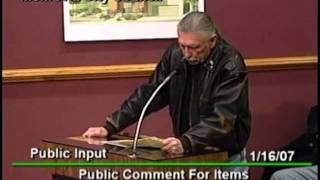 Monrovia City Council |  January 16, 2007 | Regular Meeting - 1 of 3