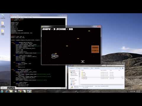 Pygame Space Shooter Progress