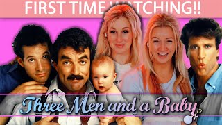 THREE MEN AND A BABY (1987) | FIRST TIME WATCHING | MOVIE REACTION