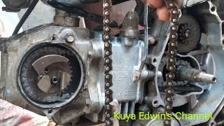 DIY,, How to change timing chain @ zusuki smash 110