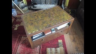 old penny coffee table upcycling new and old furniture
