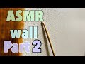 【音フェチ･asmr･雑】壁を耳かきでカリカリする音フェチ♪⚠️集合体に注意💦