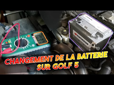 CHANGER SA BATTERIE SUR GOLF 5 