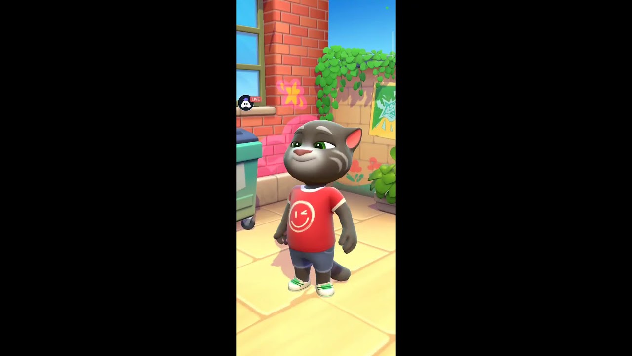 My talking tom cat funny gameplay 😂😂😂