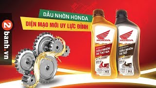 Dầu nhờn Honda chuyên biệt cho xe số và xe ga Honda - Giúp xe Honda tiết kiệm nhiên liệu tới 8%