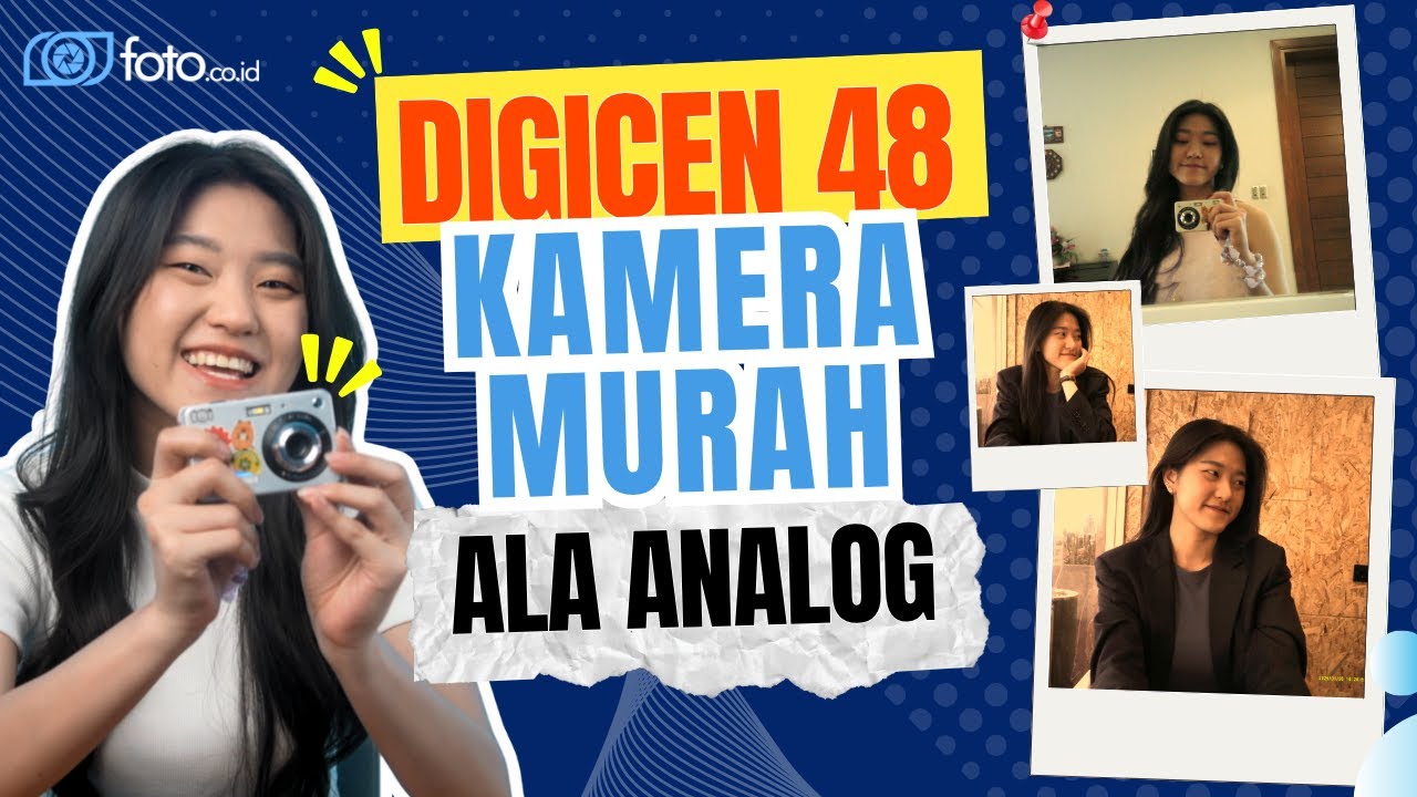 Kamera Digital Rasa Analog Harga 500 Ribuan?! Review Digicen 48 - YouTube