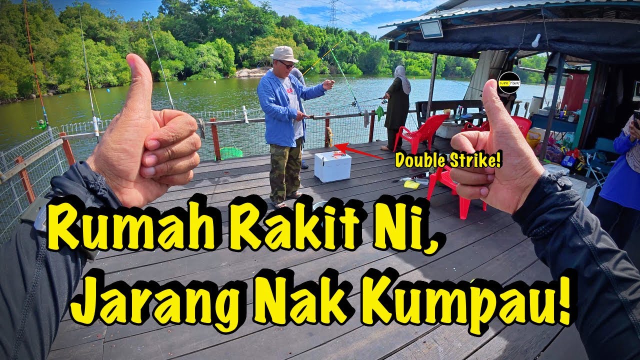 #V73 Rumah Rakit Ukhwah⎜Lubok Ikan Gorgon! #mrfishin  #rakitukhwah #telagananas