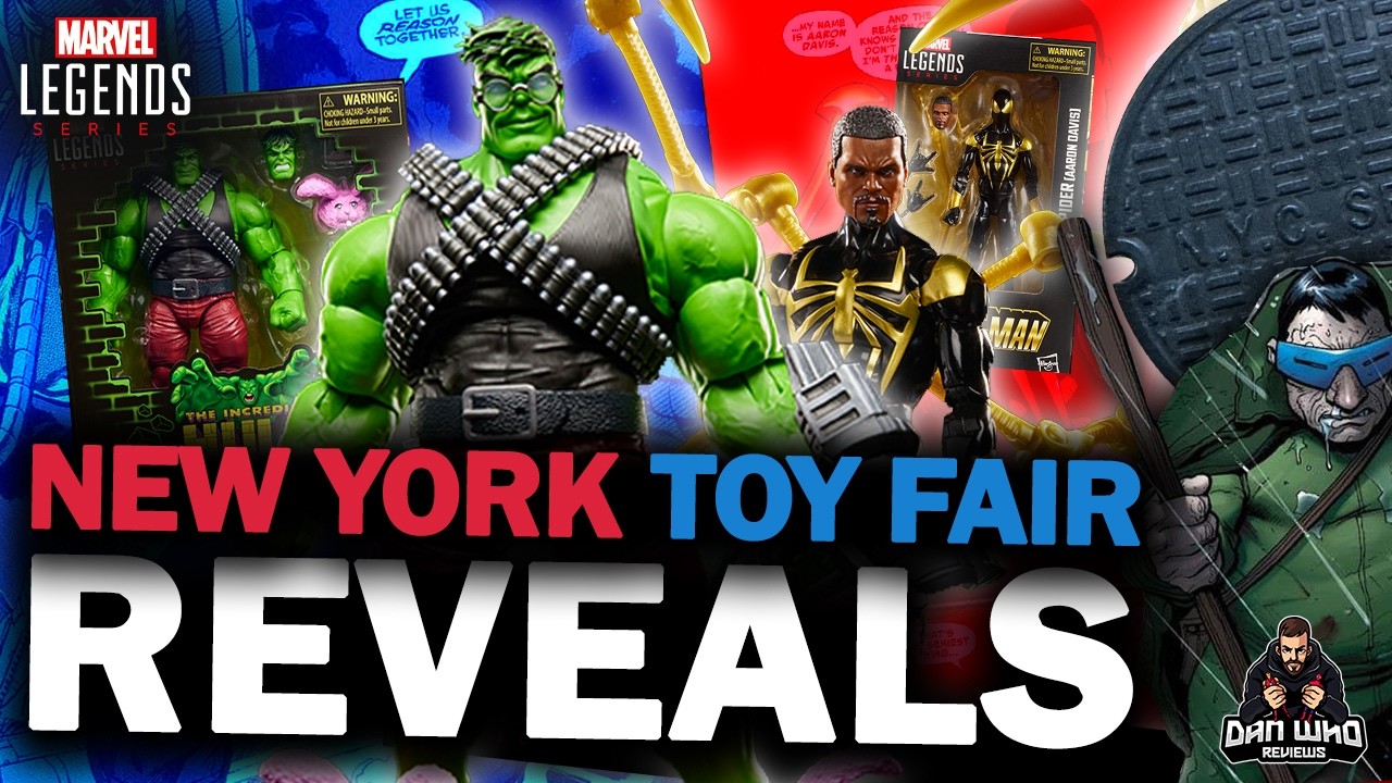 Что это за крышка канализации? Заячьи тапочки, умный Халк и новинки с Нью-Йоркской ярмарки игрушек.