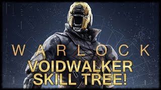 Destiny PS4 Early Alpha Access! Destiny Warlock VoidWalker Skill Tree & Subclass Breakdown!