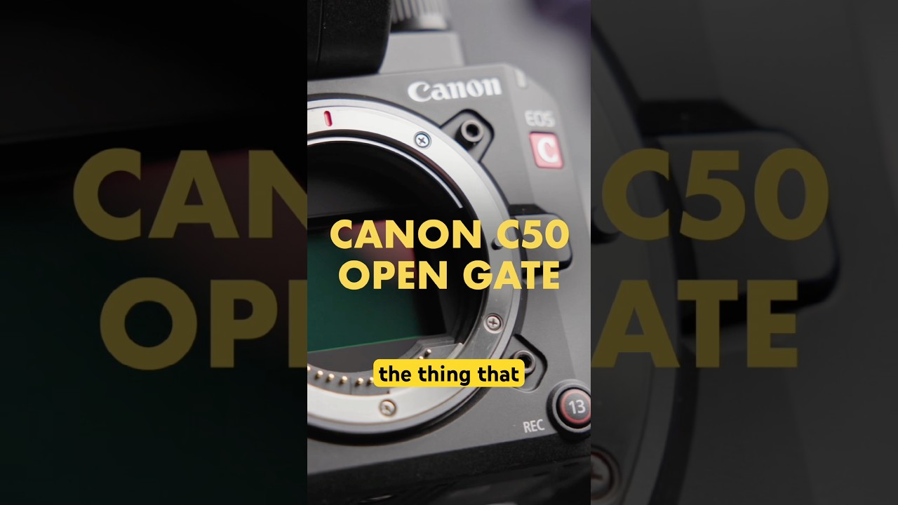 Canon C50 — переоценена ли функция Open Gate? 