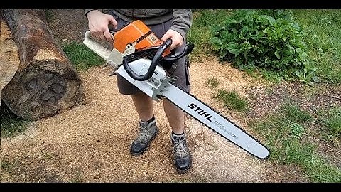 Stihl ms460 chainsaw with new 24" bar and chain