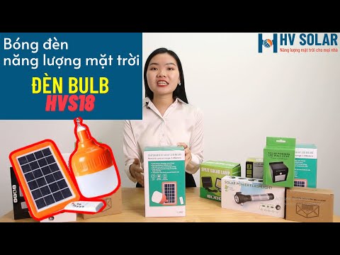 Video Bóng đèn năng lượng mặt trời | Đèn bulb năng lượng mặt... - youtube