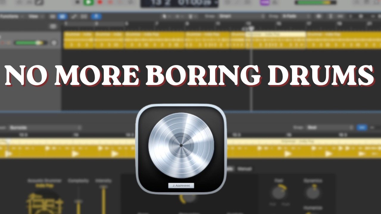 How To Make Your Drums WAY More Interesting in Logic Pro - YouTube