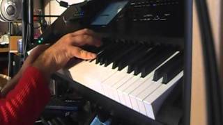 Korg Kronos 73 neo-endorphine combi demo Part 1