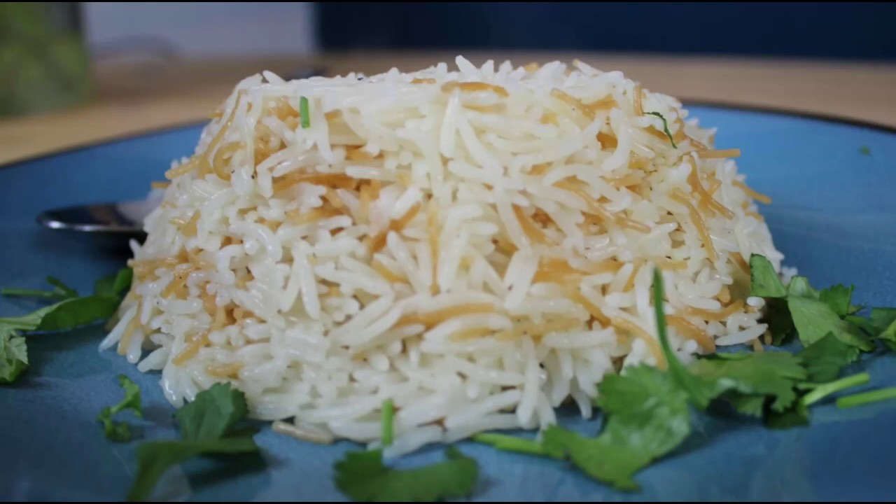 Rice With Vermicelli Basmati Rice Chef Ahmed olijfcatering YouTube