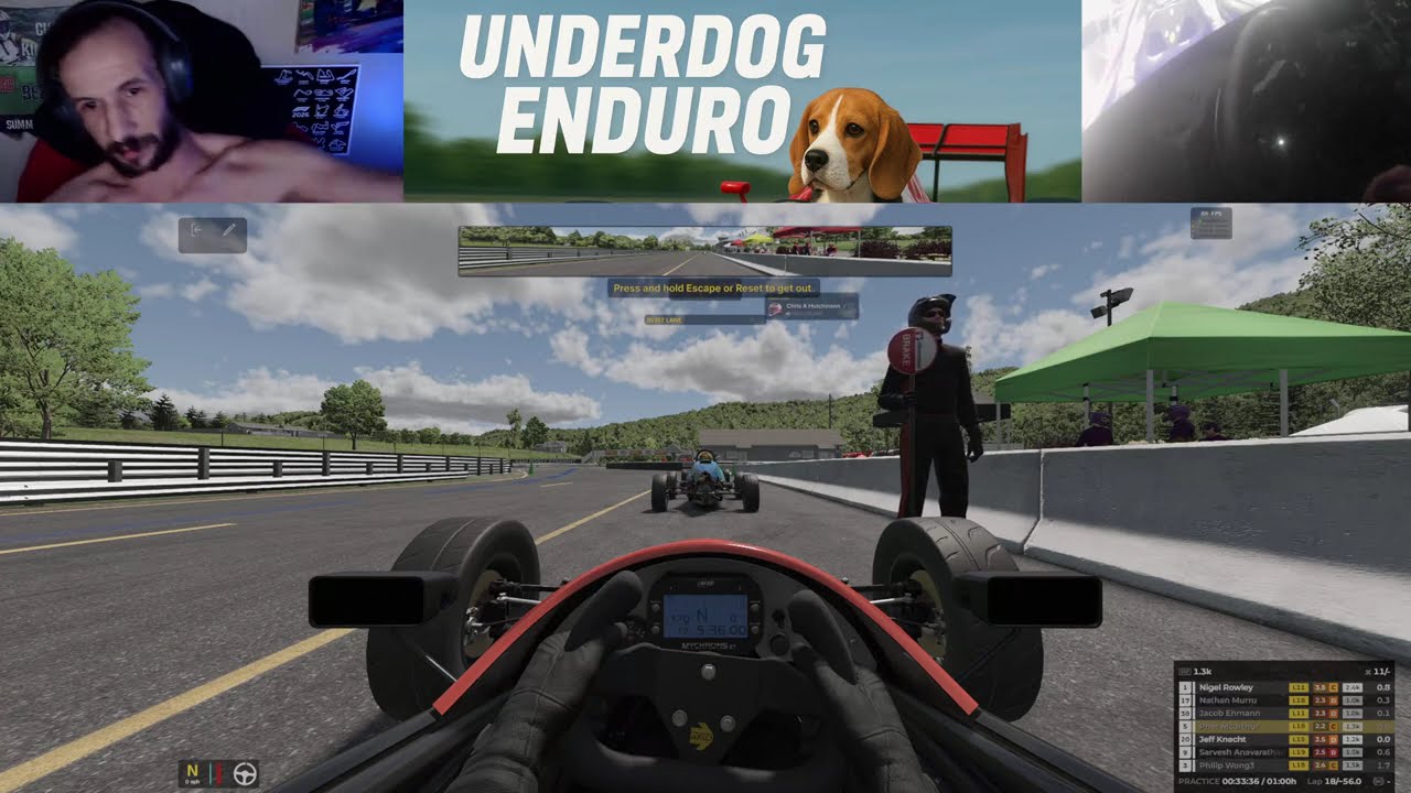 esports racing canada formula vee development league  races jan 7th 8pm