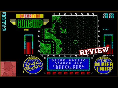 Operation Gunship - on the ZX Spectrum 48K !! with Commentary