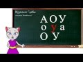 🎓 Урок 1. Учим буквы А О У вместе с кошечкой Алисой (0+)