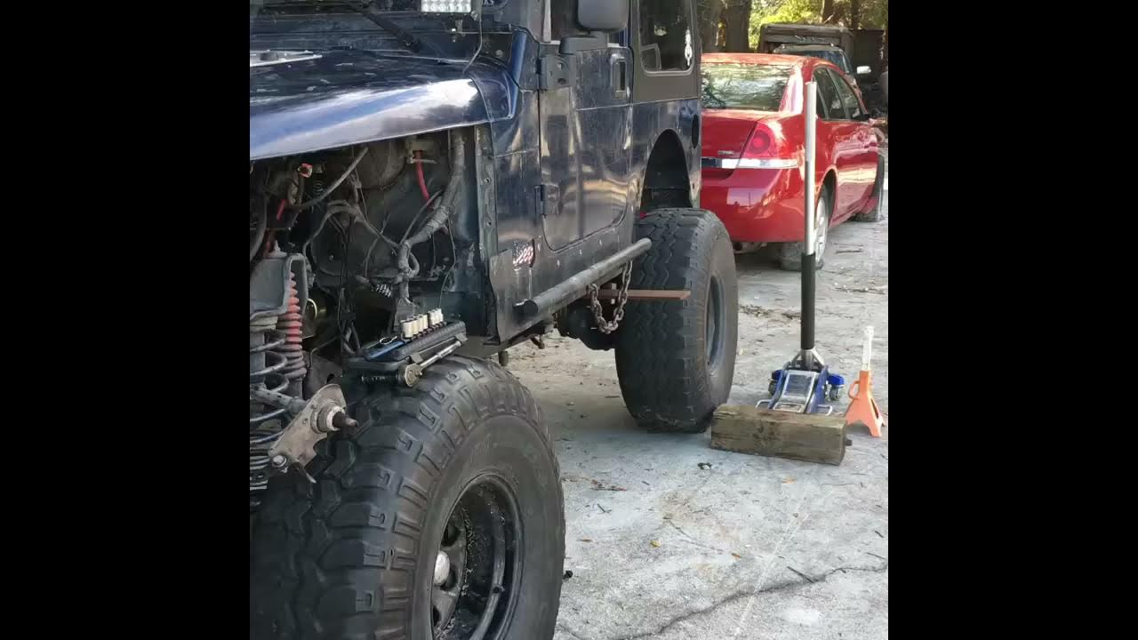 6bt 12v cummins jeep - YouTube