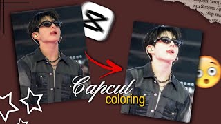 How to get that aesthetic glow in CapCut 💫| Easy CapCut Coloring Tutorial 🌱💕 screenshot 4